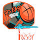 Techkidz Basketball Hoop 141cm Easy Stat Model Orange
