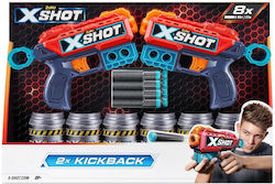 Set 2 X-shot Blasters Excel Kickback 8 Projectiles Set 2 X-shot Blasters Excel Kickback 8 Projectiles
