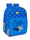 Batman School Bag Trolley Kindergarten Blue 26 x 11 x 34cm