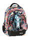 Graffiti Schulranzen Rucksack Grundschule mit Flaschenhalter Mehrfarbige 30 x 18 x 42cm