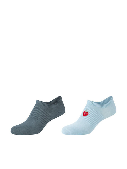 s.Oliver Women's Socks Light Blue 2Pack