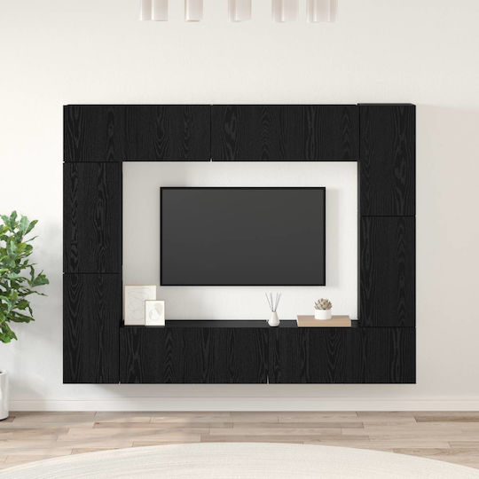 Животно помещение ТВ единица Black Oak Д80xШ30xВ30.5бр