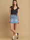 Τζιν Mini Φούστα Jeans