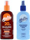 Malibu Spf20 Tanning Oil 200ml + After Sun Spray Balm 200ml