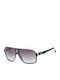 Carrera Men's Sunglasses with Black Plastic Frame and Gray Gradient Lens 1001/S P56/9O