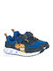 Paw Patrol Kids Sneakers With Hoop & Loop Closure Blue