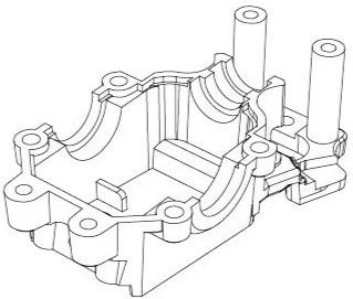 Mjx Hyper Go 1/14 Models Front Under Gearbox Cover Piece Number 14161