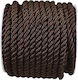 Κορδόνι Τρίκλωνο Rayon 5mm 15m T1409002 Καφέ
