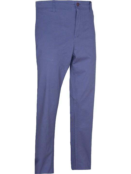Double Ανδρικό Παντελόνι Chino Ελαστικό Loose F...