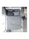 Dimcol Solid Παπλωματοθήκη Βαμβακερή Μονή 160x240 Solid 505 Light Blue-grey