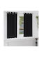 vidaXL Set Perdele Fereastra Cu Capse Negre 140x175cm