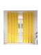 vidaXL vidaXL Yellow Grommet Window Curtains Set 140x245cm