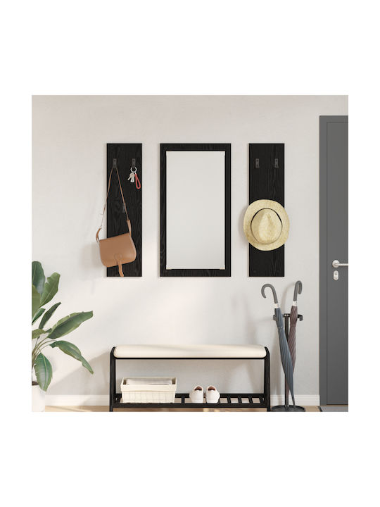 Έπιπλο Εισόδου με Καθρέπτη & Κρεμάστρα 96x90x90εκ.