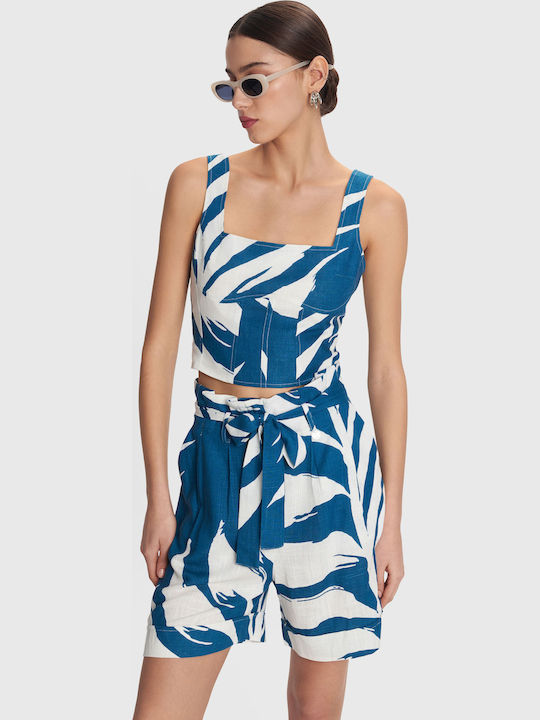 Damen Bermuda Multicolor