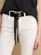 Leather Women's Belt Black