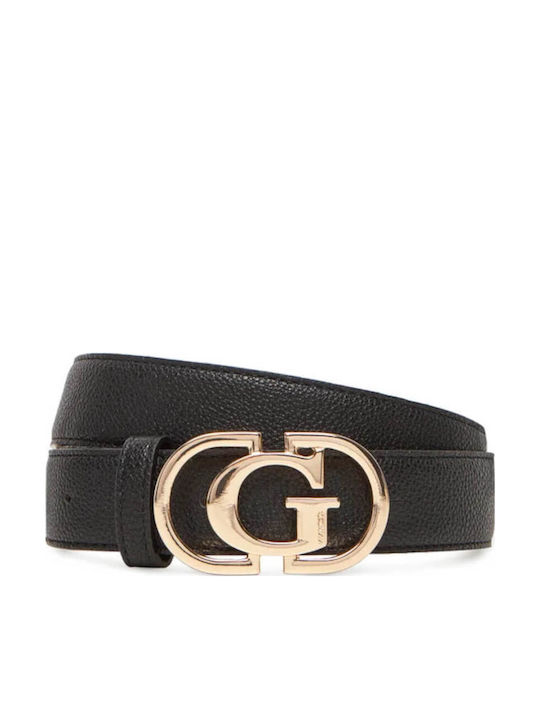 Guess Γυναικεία Ζώνη Μαύρη