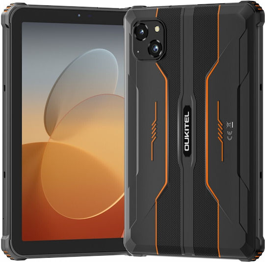 Oukitel RT3 Pro 4G 8" Tablet (4GB/128GB) Πορτοκαλί