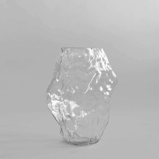 101 Copenhagen Decorative Vase Transparent 33.5x33.5x50cm