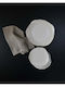 101 Copenhagen White Ceramic Dinnerware Set 20pcs