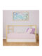 Dimcol Bebe Solid Baby-Kissenbezug Light Purple 45x35cm