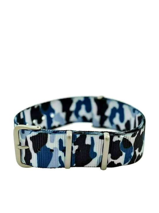 Fabric Strap Blue 24mm