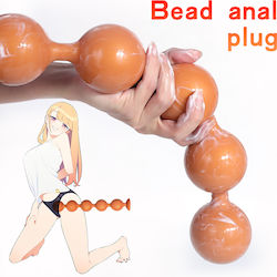 Anus Butt Plug Suction Golden S 25cm Anus Butt Plug Suction Golden S 25cm