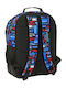 Hot Wheels School Bag Trolley Kindergarten Multicolour 32 x 15 x 42cm