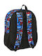 Hot Wheels School Backpack Kindergarten Multicolour 33 x 14 x 42cm