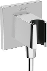Fixfit E Επιτοιχο Στηριγμα Ντους Χρωμε 26889000 Hansgrohe