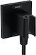 Fixfit E Wandmontage-Duschhalter Schwarz Matt 26889670 Hansgrohe