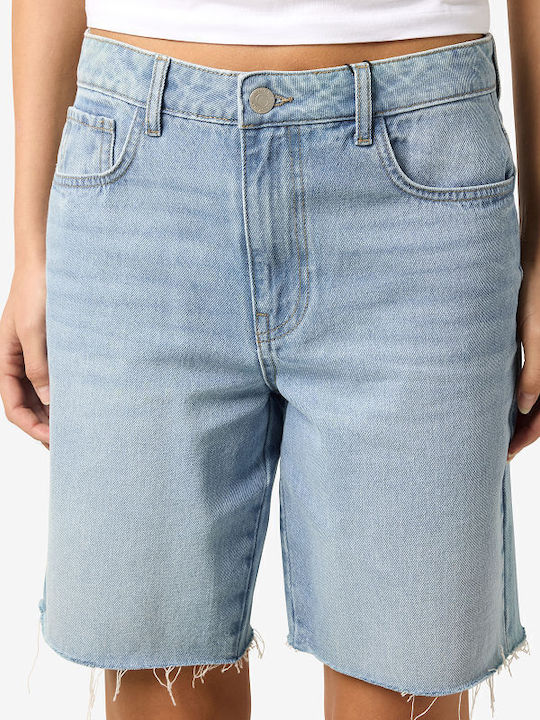 Noisy May Women's Jean Shorts Light Blue
