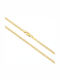 Forever Friends Gold Chain Neck 14K Thin Thickness 2.6mm and Length 50cm