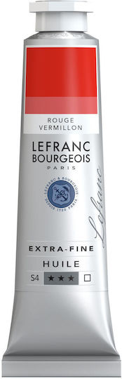 Lefranc & Bourgeois 40ml Artists Oil 393 Series 4 Vermilion Red