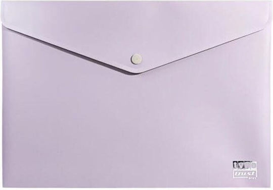 Aktenordner Mit Knopf A4 Lila Fp25504-09 Typotrust