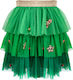 Carnival Skirt Green 1pcs