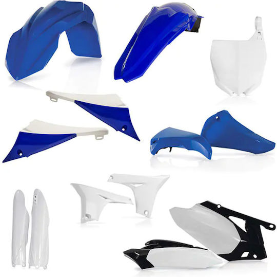 Yamaha Yz450f 10-13 Nachbildung 41 Blau Weiß Plastik Motorradteile