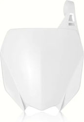 Nummernschild Motorcross-Maske Vorne Acerbis Yamaha Yz250f 19-24 Yz450f 18-22 Weiße