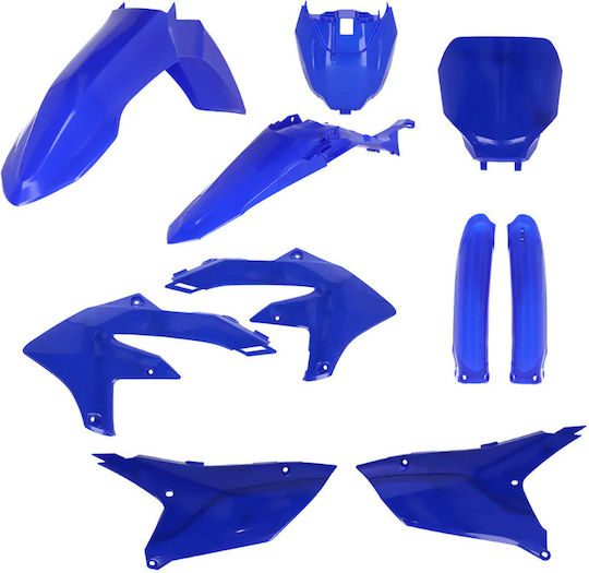 Set Piese De Motocicletă Din Plastic Acerbis Yamaha Yz450f Yz450fx 23-25 Albastru