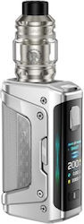 Geek Vape Aegis Legend 5 Box Mod Kit 5.5ml Ασημί