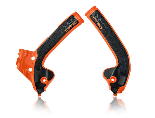 Motorcycle Frame Protector Acerbis X-grip Ktm Sx85 18-24 Husqvarna Tc85 18-24 Orange