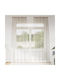 vidaXL Set Curtains With Pencil Pleat Beige 140x225cm