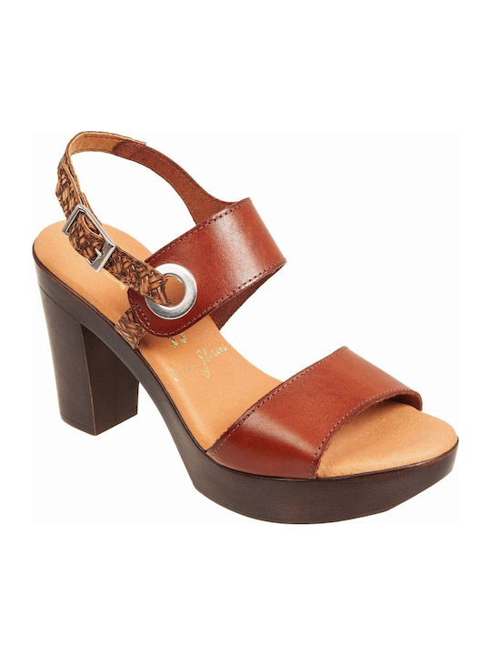 Leather Sandals Brown