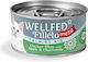 Wellfed Filleto Meze Wet Food for Adult Cats with Chicken and Meat Grain-Free 70gr