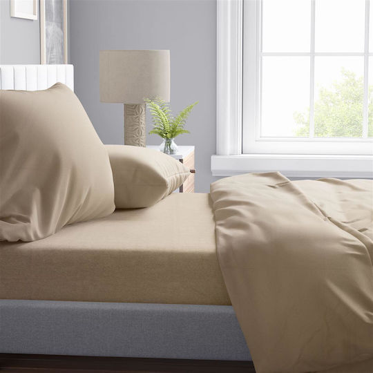 Dimcol Solid Υπέρδιπλο 220x240εκ. 502 Beige
