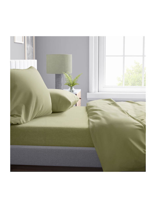 Dimcol Sheet Sets Queen 220x240cm. Solid 504 Ol...