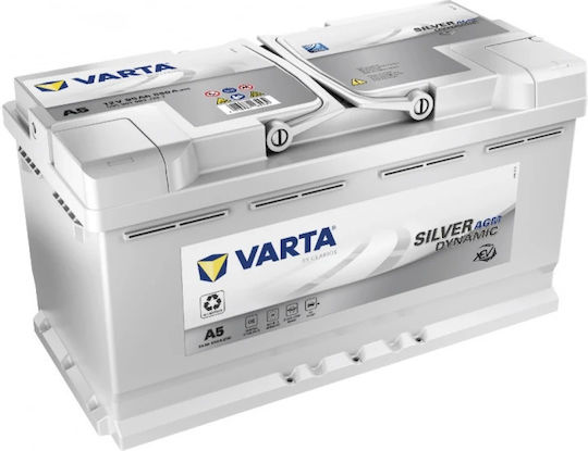 Varta Батерия A5 Silver Dynamic Varta Agm Xev 95ah 850a/en