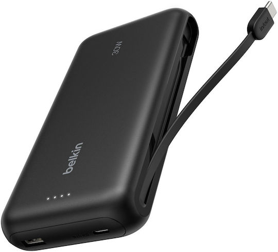 Belkin 20K (30W) for Nintendo Switch 2 Power Bank 20000mAh 30W με Θύρα USB-A και Θύρα USB-C Power Delivery Μαύρο