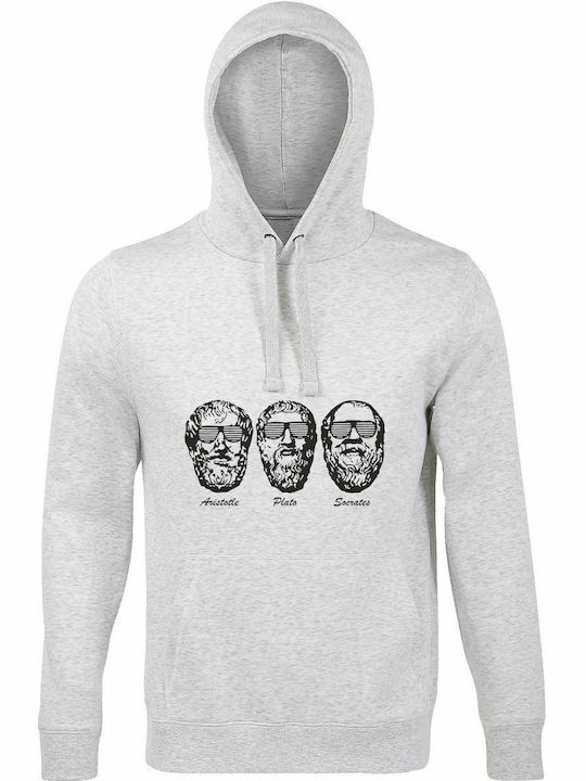 Unisex Kapuzenpulli "Griechische Philosophen Tr...