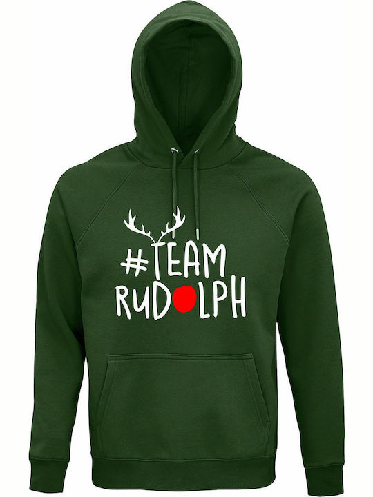 Hoodie Unisex Organic " Team Rudolf Christmas "...