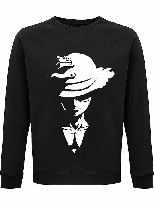 Unisex Bio-Baumwolle Sweatshirt Luffy Ein Stück...